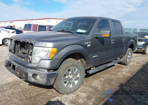 2012 Ford F-150 Xlt z USA, uszkodzony, nr VIN 1FTFW1ET0CFA04861